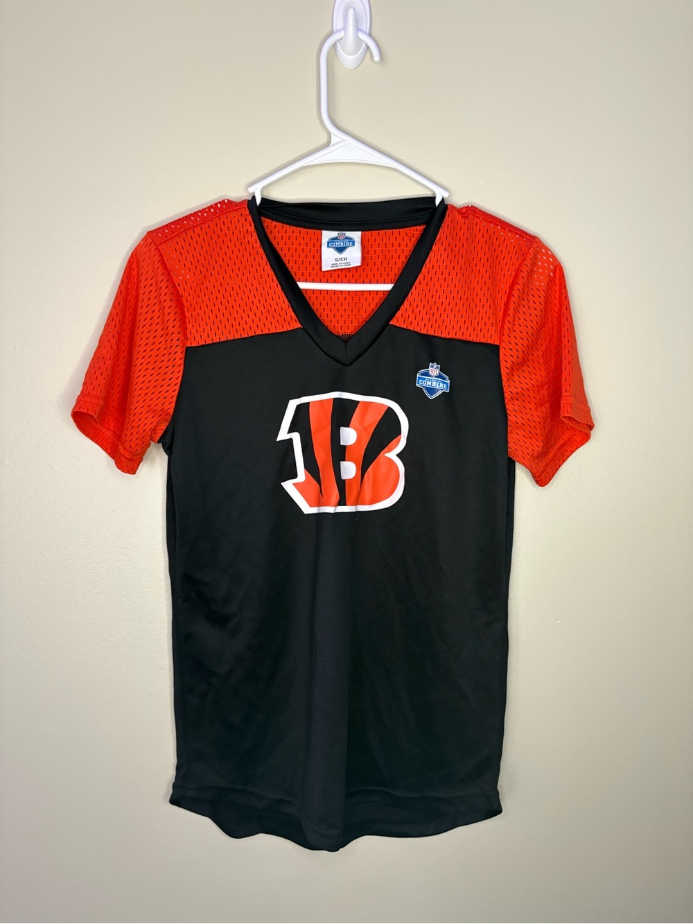 NFL Black and Orange Cincinnati Bengals Jersey